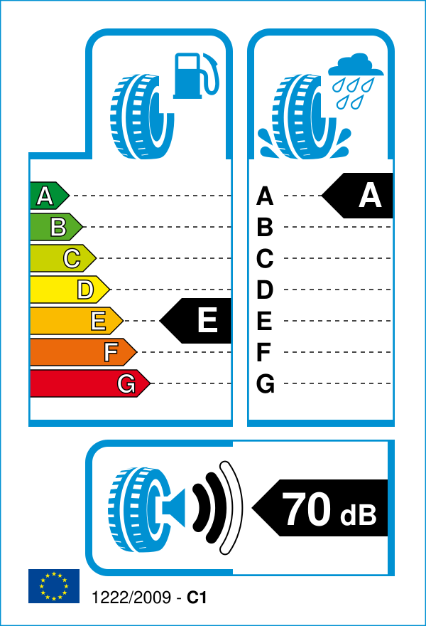 EU-Reifenlabel für NANKANG AS-2 PLUS 245/45 R18 100Y