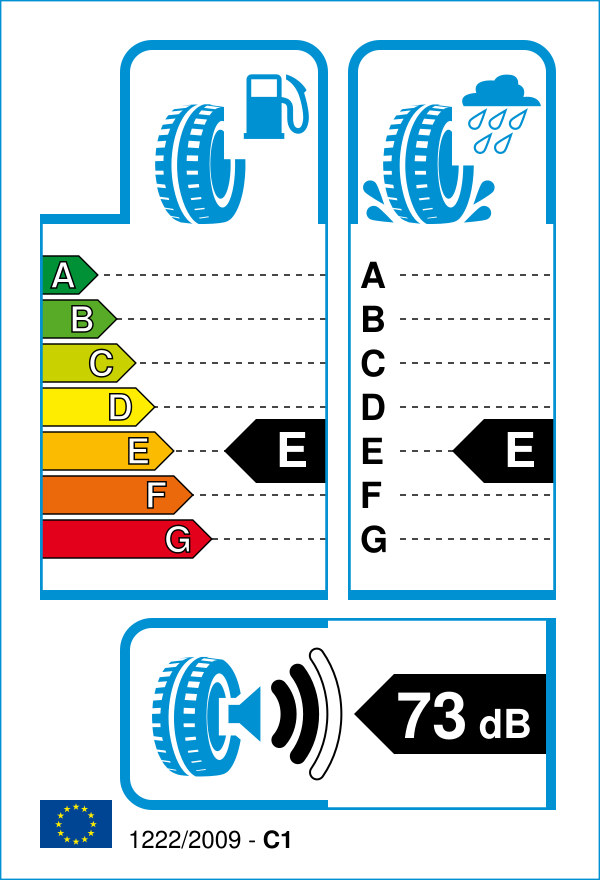 EU-Reifenlabel für PETLAS PT411 265/70 R16 112T